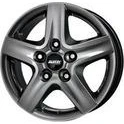 Afbeelding van ALUTEC 5 gat 16duim 112mm lichtmetalen Velg Grip Transporter grafiet GRT6650M82 7