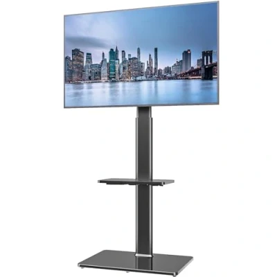 Afbeelding van HT2001BP universele tv standaard met draaibare houder voor 19 tot 42 inch LCD LED tv, zwart