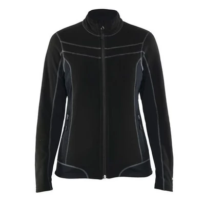 Image de veste micropolaire femme noir