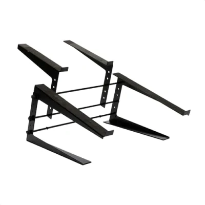 Afbeelding van Ibiza Sound SLAP190 dubbele DJ laptop standaard