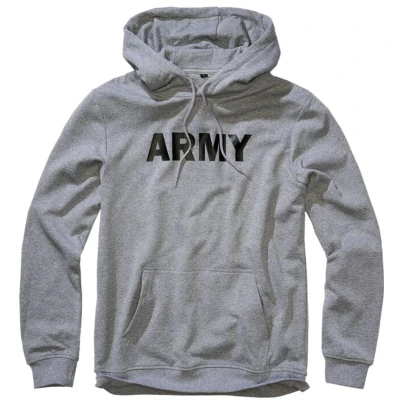 Afbeelding van Brandit ARMY Hoodie, Heren, Maat: XL, Grey melange