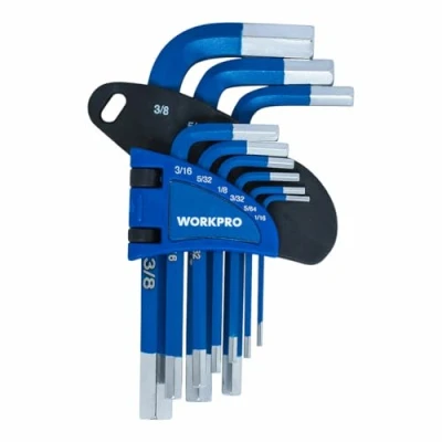 Afbeelding van Inbussleutel Set Workpro 9 Onderdelen
