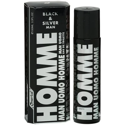Afbeelding van Omerta Black &amp; Silver Man Eau de Toilette 100ml