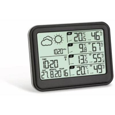 Afbeelding van TFA Dostmann View 35.1142.01 Draadloos weerstation Aantal sensoren max.: 3