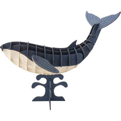 Afbeelding van FRIDOLIN 3D Paper Model Blauwe Vinvis.