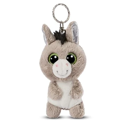 Afbeelding van Nici Glubschis Pluchen Sleutelhanger Ezel Donki, 9cm