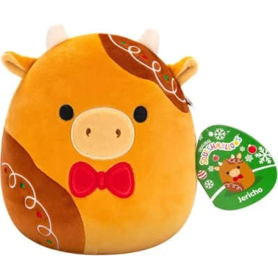 Afbeelding van Squishmallows Jericho Gingerbread Cow Christmas 19cm