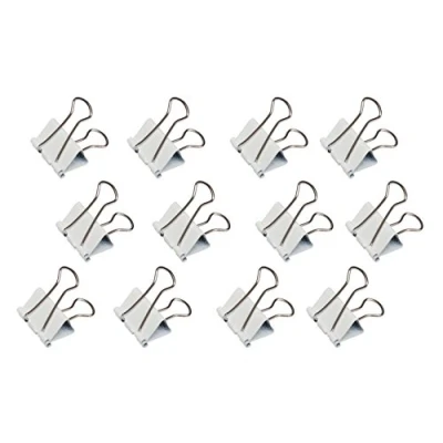 Image de Maul mauly pince foldback, blanche, (b)19 mm contenu: 12 pièces, écartement: 7 (21419 02)