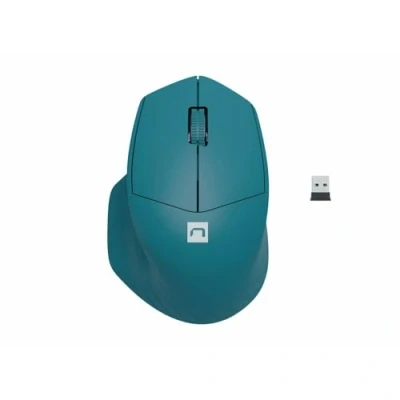 Afbeelding van MUIS NATEC SISKIN 2 DRAADLOOS 1600DPI BLUETOOTH 5.0 + 2,4GHz BLAUW