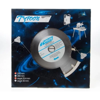 Afbeelding van Voorden Diamantzaag nat Tyfoon baksteen diameter 250 x asgat 30mm