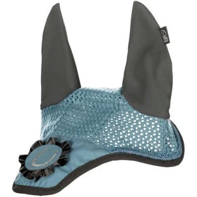 Afbeelding van HKM Oornetje Nele Rook Blauw Pony Agradi.be
