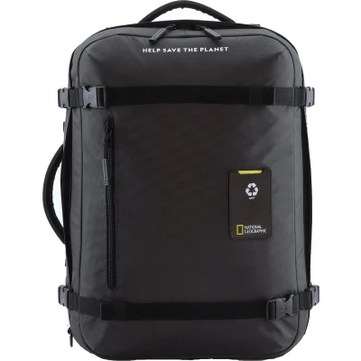Afbeelding van National Geographic Laptop Rugzak / Rugtas Schooltas 15 inch Ocean N20907 Zwart