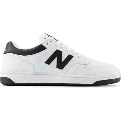 Afbeelding van New Balance 480 hardloopschoenen heren, wit/zwart, 42 EU
