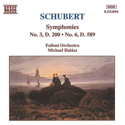 Afbeelding van Failoni Orchestra, Michael Halász Schubert: Symphonies 3 &amp; 6 (CD)