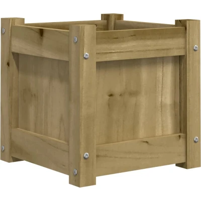 Afbeelding van Plantenbak 31x31x31 cm geïmpregneerd grenenhout