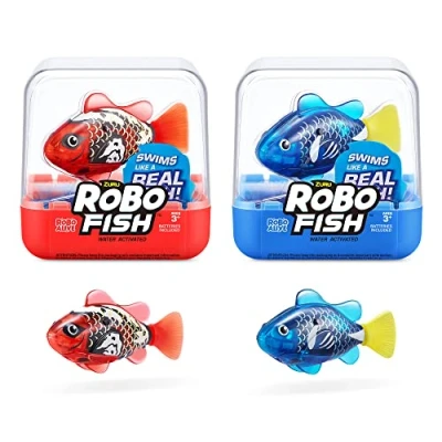 Afbeelding van ROBO ALIVE Fish Series 3 Robotic Swimmer Vis (Blauw en Rood)