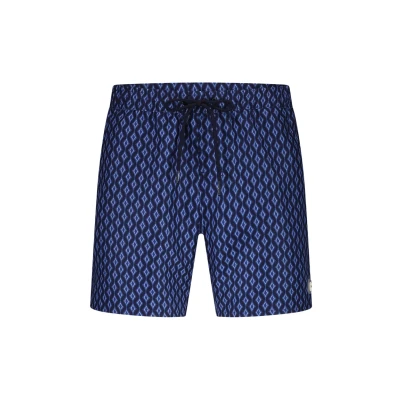 Afbeelding van Ten Cate Heren Zwemshorts Print Donkerblauw Maat XXL