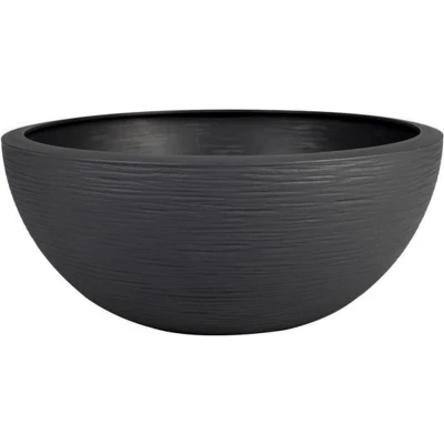 Afbeelding van Bloempot EDA 3210103482 Grijs Antraciet Plastic Ø 40 cm