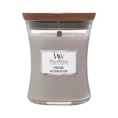 Afbeelding van WoodWick Geurkaars Medium Fireside 11 cm / ø 10