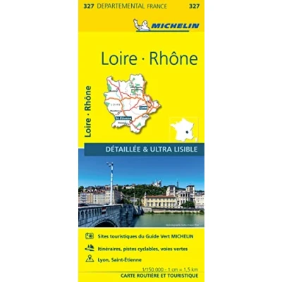 Afbeelding van Loire / rhone 11327 carte &#039; local ( France ) michelin kaart