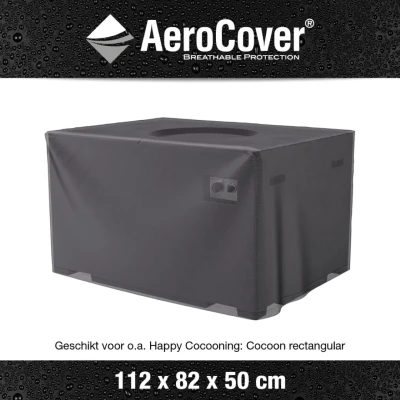 Afbeelding van Aerocover Vuurtafels vierkant 112 x 82 50 cm
