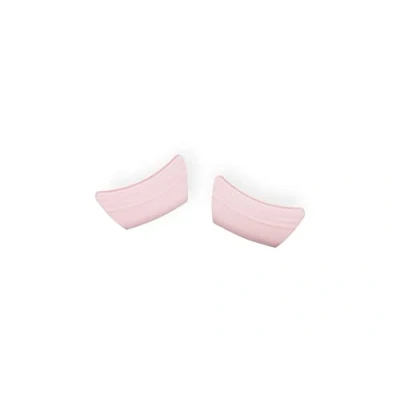 Image de Le Creuset Set de 2 poignées, Silicone, Adaptables, Résistantes à la Chaleur Jusqu&#039;à 250C, Rose, 42813002310000