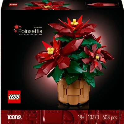 Afbeelding van LEGO Icons Kerstster Poinsettia 10370