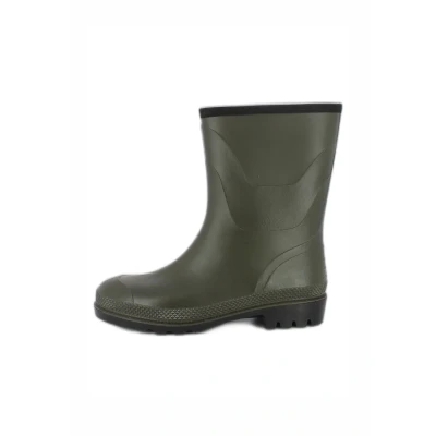 Afbeelding van Beck Basic Regenlaarzen, Dames, Maat: 36, Oliv Kunststof/ textiel