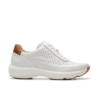 Afbeelding van Clarks Tivoli Grace Sneakers voor dames, Lea gebroken wit