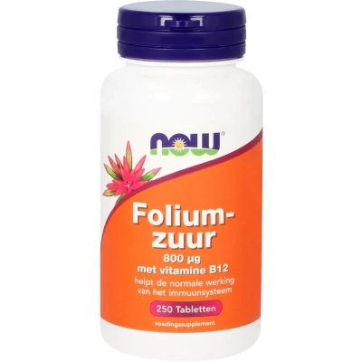 Afbeelding van Foliumzuur 800 Mcg Default Title