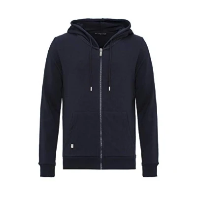 Afbeelding van Redbridge Premium Basic hoodie met ritssluiting voor heren, Donkerblauw