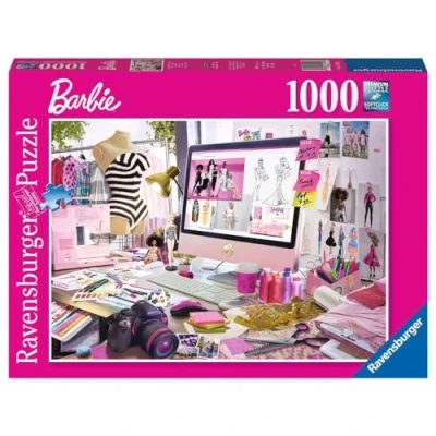 Afbeelding van Ravensburger puzzel Barbie, Mode icoon Legpuzzel 1000 stukjes