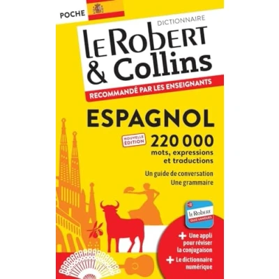 Afbeelding van Dictionnaire Le Robert &amp; Collins Espagnol: Poche