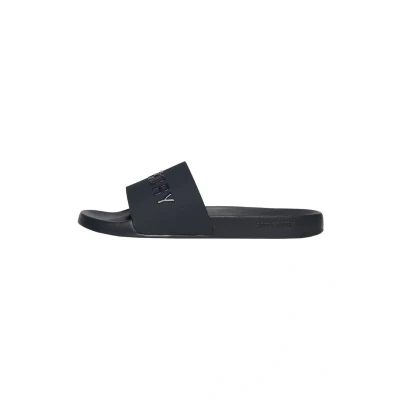 Afbeelding van Superdry LOGO Badslippers, Heren, Maat: 40, rich navy Rubber/ textiel