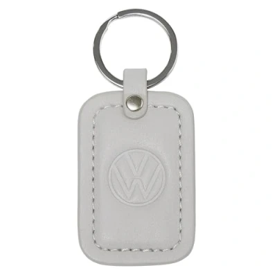 Afbeelding van Volkswagen 330087010JKA sleutelhanger met VW logo, grijs, eenheidsmaat, klassiek, grijs., klassiek