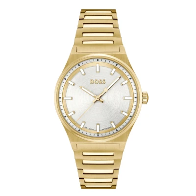 Afbeelding van HUGO BOSS dames Candor horloge HB1502738 in de kleur Goud