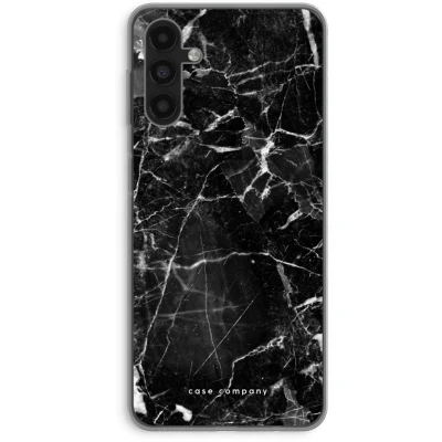 Afbeelding van Case Company® hoesje geschikt voor Samsung Galaxy A04s Zwart Marmer Soft Cover Telefoonhoesje Bescherming aan alle Kanten en Schermrand