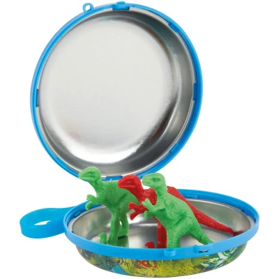 Afbeelding van Toi toys Sleutelhanger Dinosaurus Portemonnee Blik