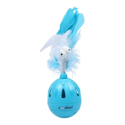 Afbeelding van Tumbler Kattenspeelgoed Blauw