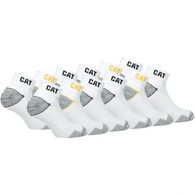 Afbeelding van Caterpillar 6/12 paar werksokken voor sneakers heren, ongevalspreventie, hiel en teen van versterkt katoen