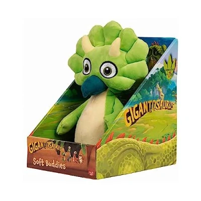 Afbeelding van GIGANTOSAURUS, Dinosaurus, pluche, 25 cm, willekeurig model, speelgoed voor kinderen vanaf de geboorte, GGN04