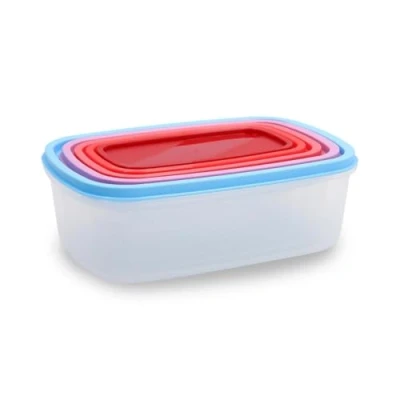 Afbeelding van Set 5 Lunchboxen Quid Habitat Plastic