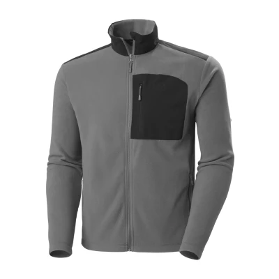 Afbeelding van Helly Hansen Daybreaker Block Jacket Fleecejas, Heren, Maat: Small, Concrete