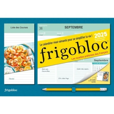 Afbeelding van RECETTES PREFEREES DES FRANCAIS CALENDRIER HEBDO (SEPT.24 DE