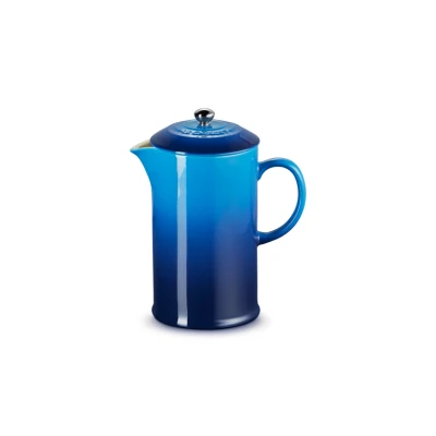 Afbeelding van Le Creuset Koffiepot Met Pers Azure 22cm 0,8l