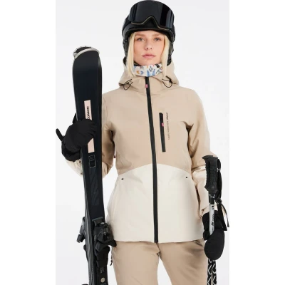 Afbeelding van Protest Ski jas, Dames, Maat: XL, Bamboobeige