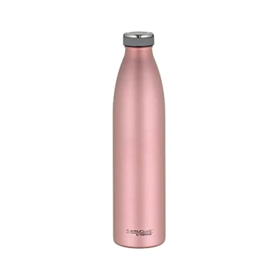 Afbeelding van THERMOcafé by THERMOS 4067.284.100 thermoskan van 1,00 l, bestand tegen alle gassen acciaio roestvrij staal, roze, ter bescherming perdite, bottiglia termica per 12 ore, freddo 24