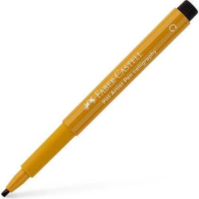 Afbeelding van Pitt Artist Pen indian ink color C 268 groen goud