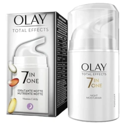Afbeelding van 4x Olay Total Effects 7 in One Night Moisturiser 50ml Nachtcreme