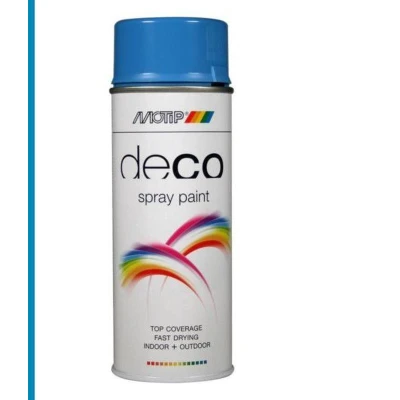 Afbeelding van MoTip lak hoogglans lichtblauw 0,4 liter
